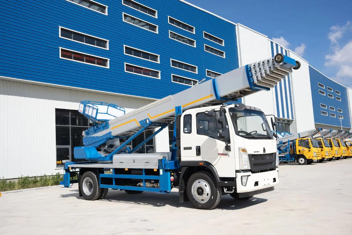 渔洋镇出租云梯车高空作业车 建筑垃圾搬运